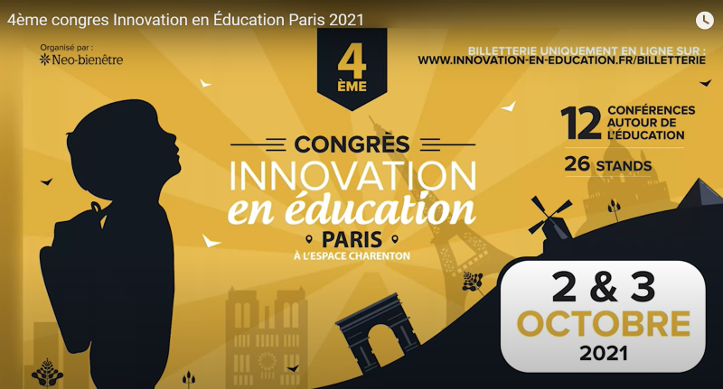 Vidéo: 4ème congres Innovation en Éducation Paris 2021